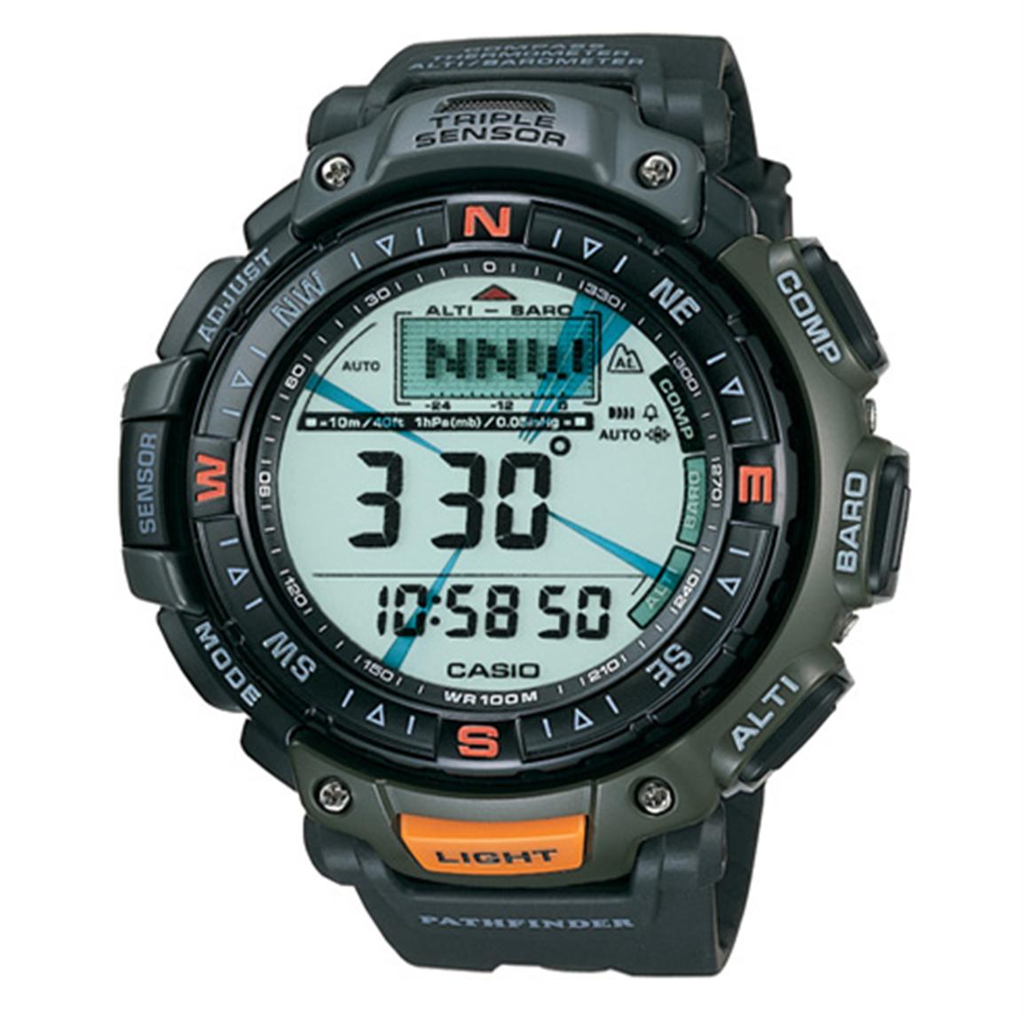 Men's Casio® Pathfinder Watch - 176002, Watches at Sportsman's Guide