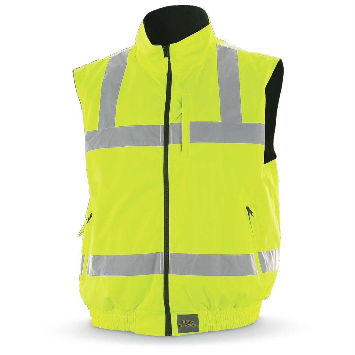 printed high vis vests