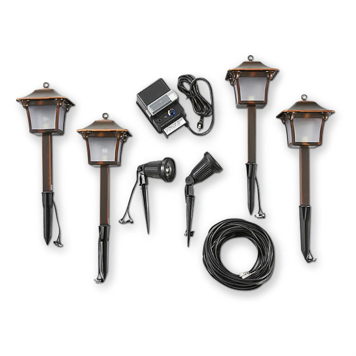 6 - Pc. MalibuÂ® Landscape Light Kit - 176920, Solar & Outdoor Lighting at Sportsman's Guide