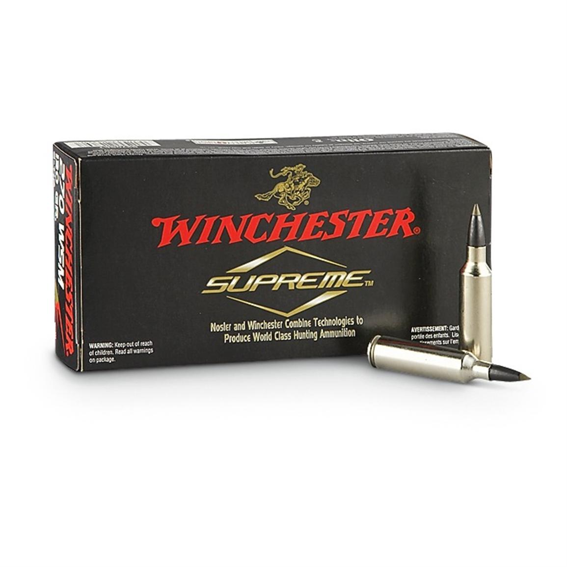Winchester® Supreme™ E-TIP® .300 Win.® Mag. 150 Grain 20 Rounds