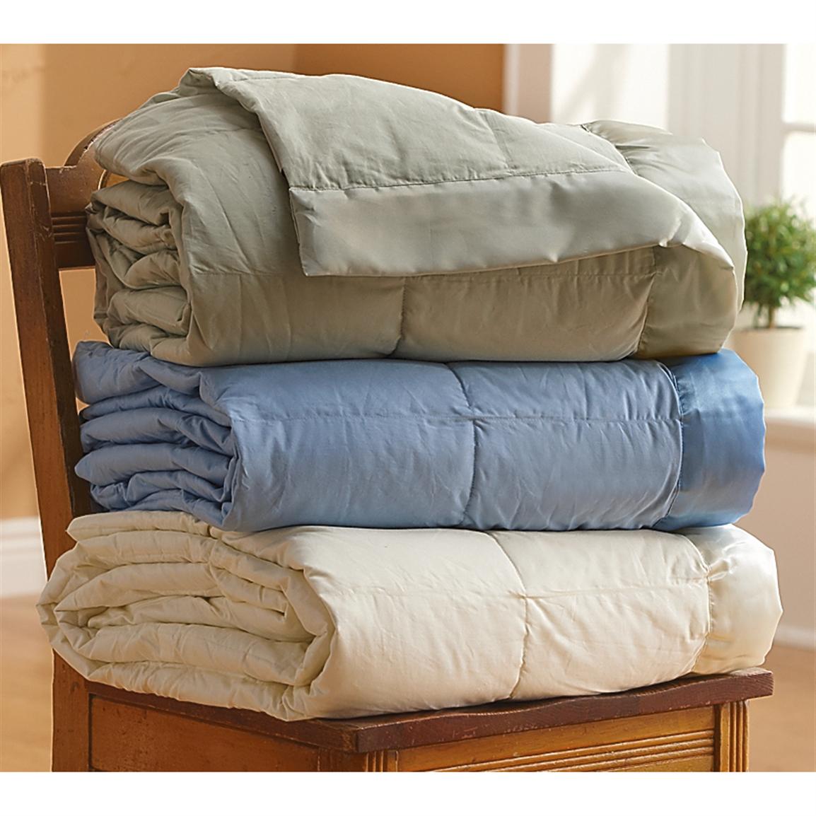 Luxury Down - filled Blanket - 178945, Blankets \u0026 Throws at Sportsman\u0026#39;s Guide