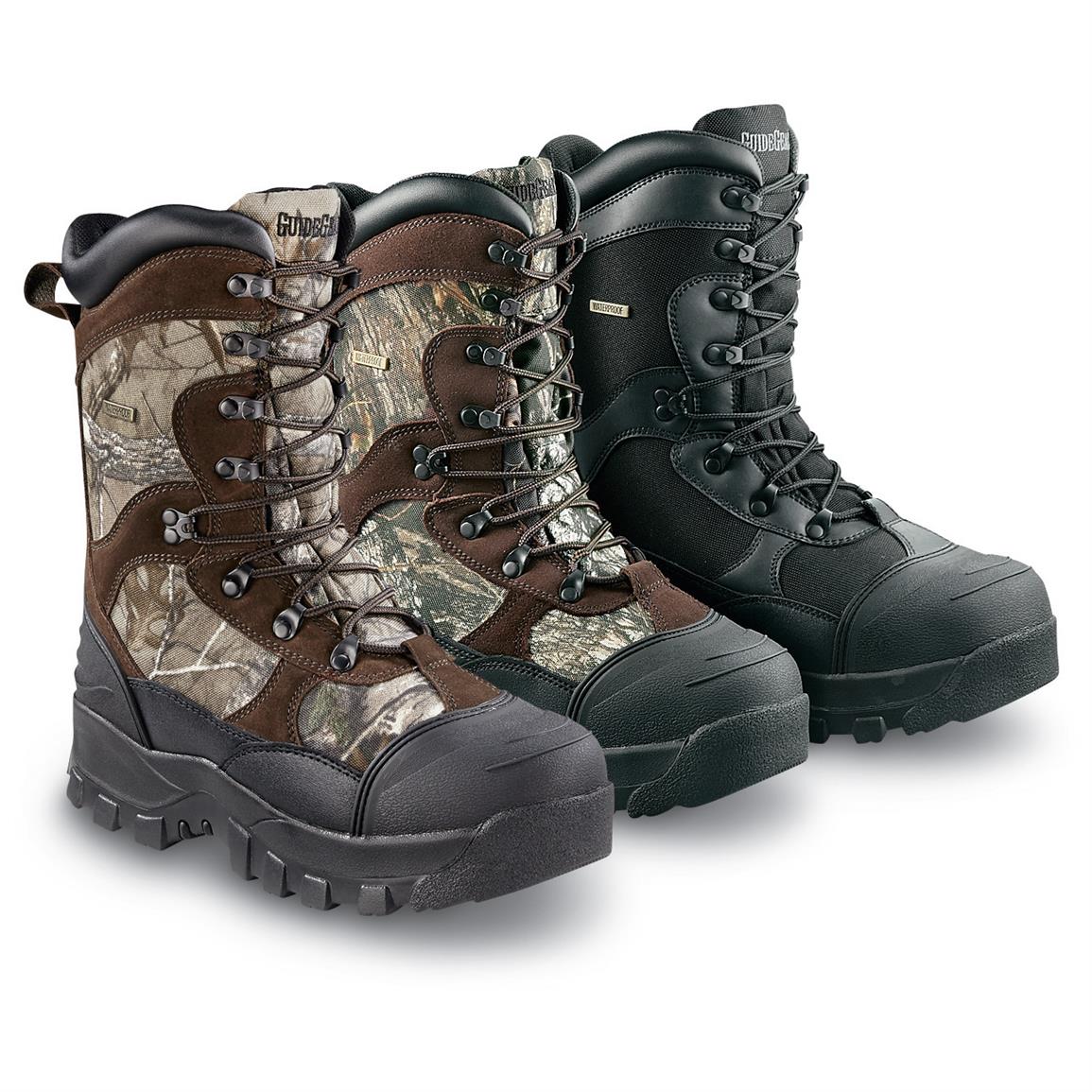 Guide Gear Men's Insulated Waterproof Monolithic Hunting Boots 180155