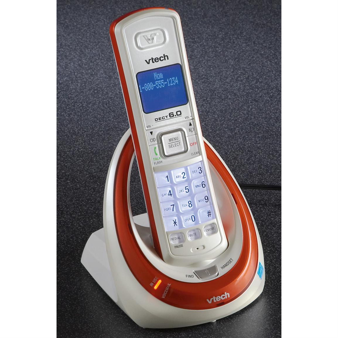 Vtech 6 0 DECT Cordless Phone 180754 At Sportsman S Guide