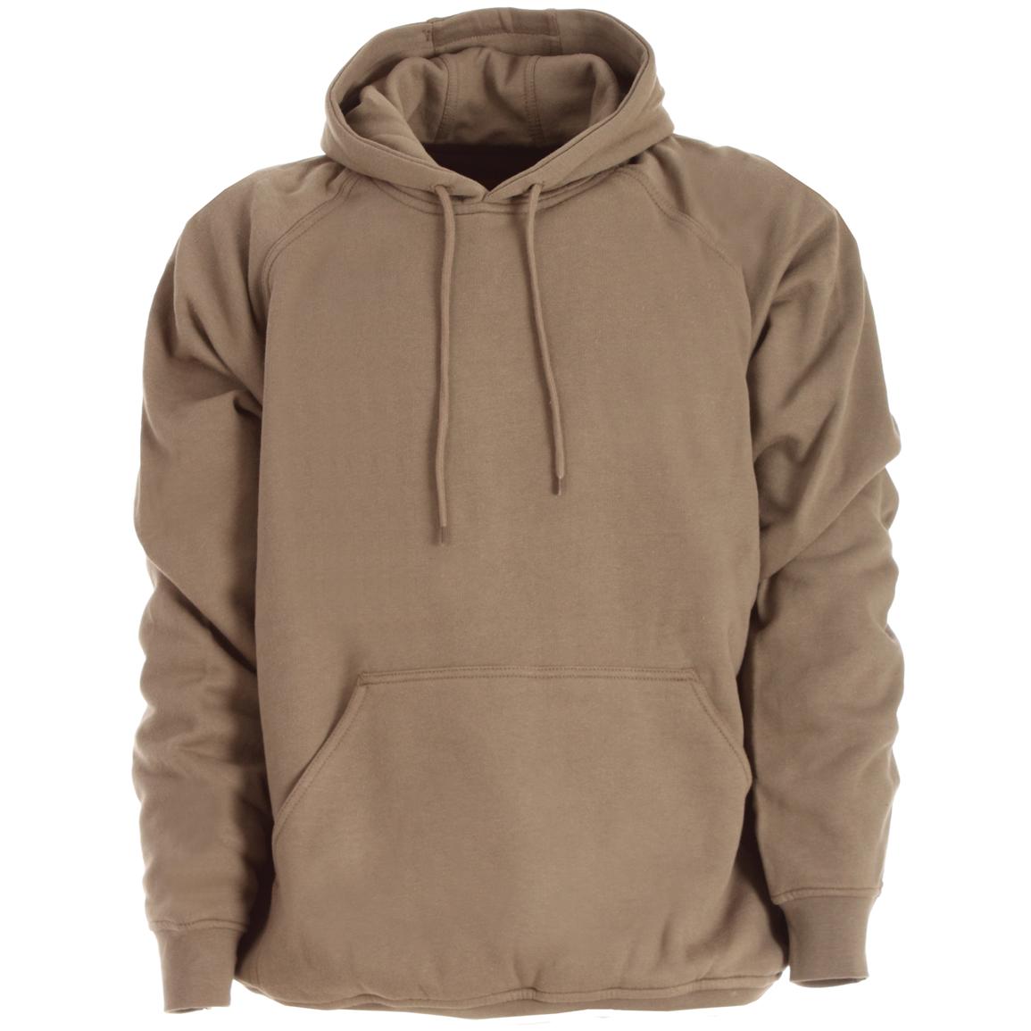 thermal hoodie pullover