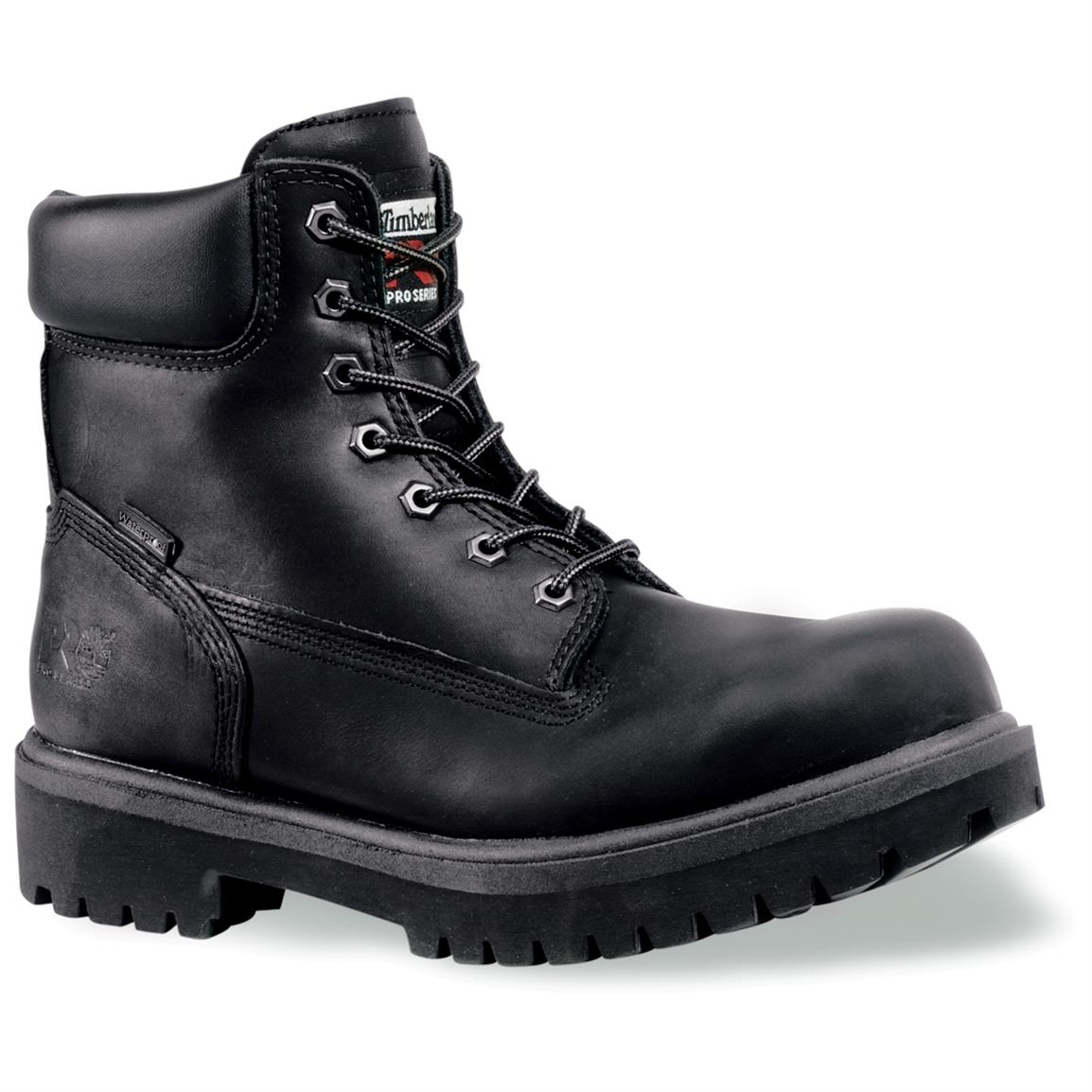 Men's Timberland® Pro® 6" Full-Grain Leather Direct-Attach 200 grams