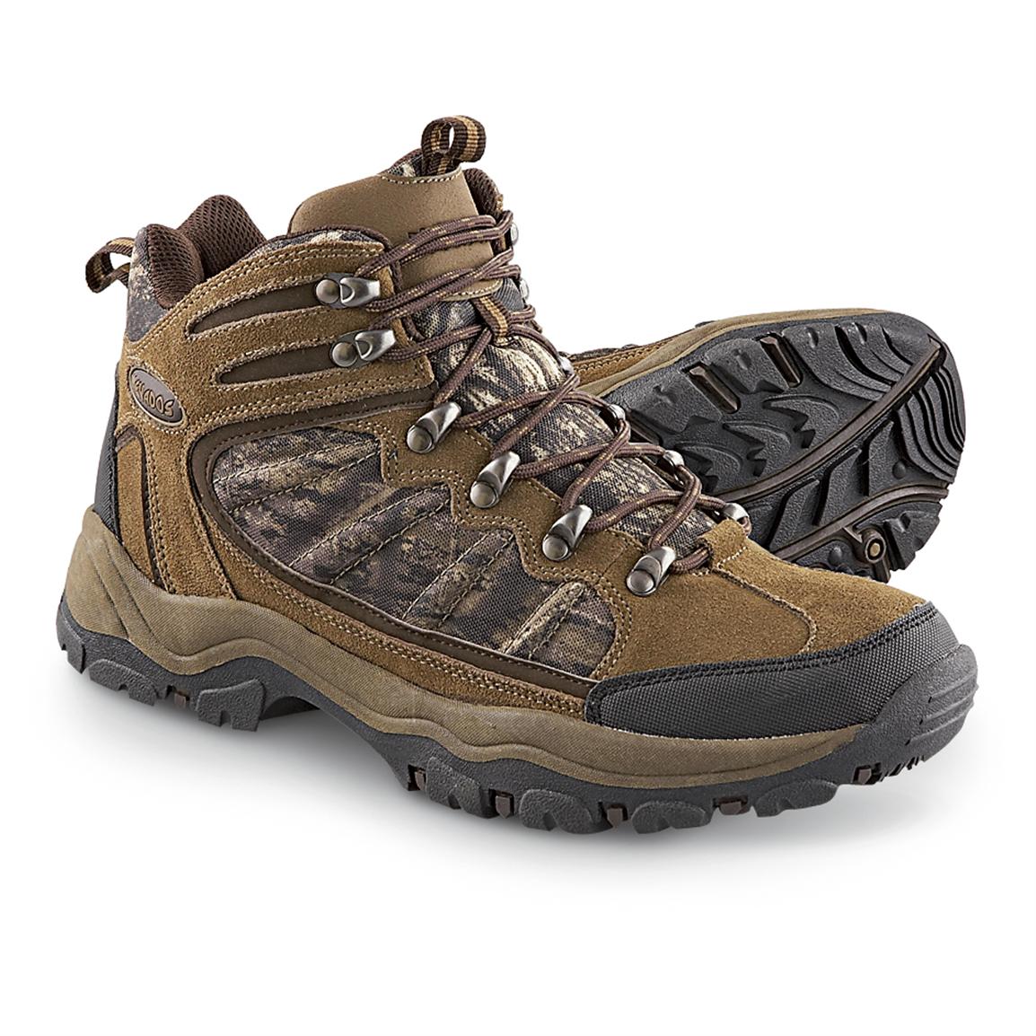 Men's Nevados® 6" Waterproof Camo Hikers - 183690, Hiking Boots & Shoes