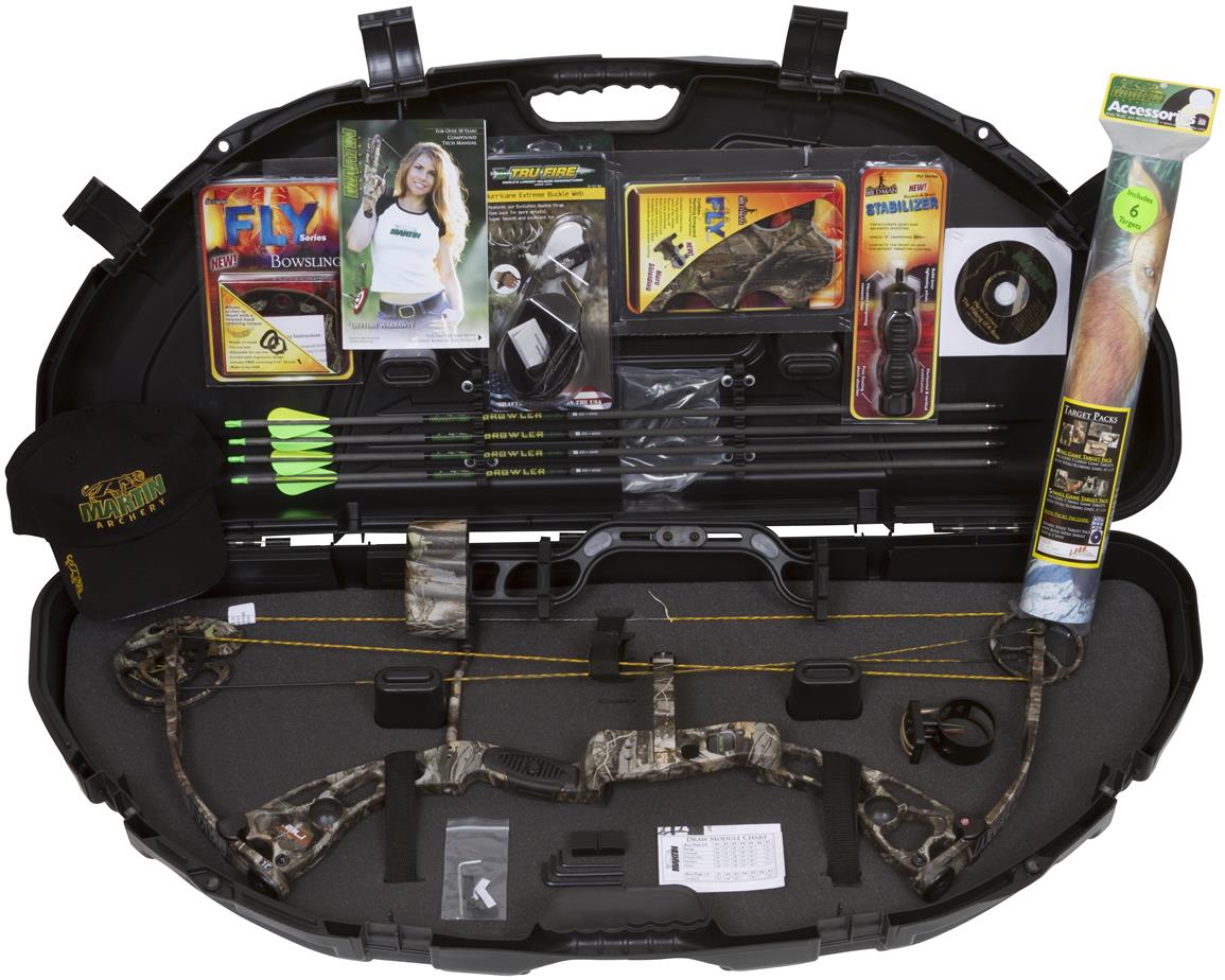 Martin Archery® Pantera A2 Complete Left Hand Compound Bow Package