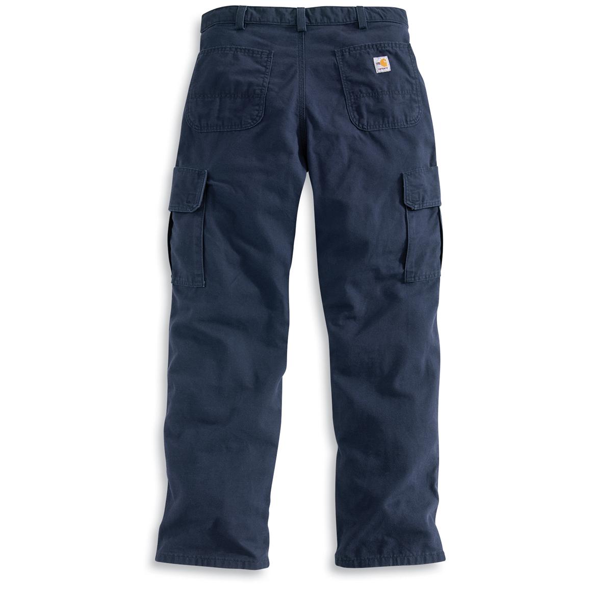 Men's Carhartt® Flame Resistant Canvas Cargo Pants, 32" Inseam - 184576