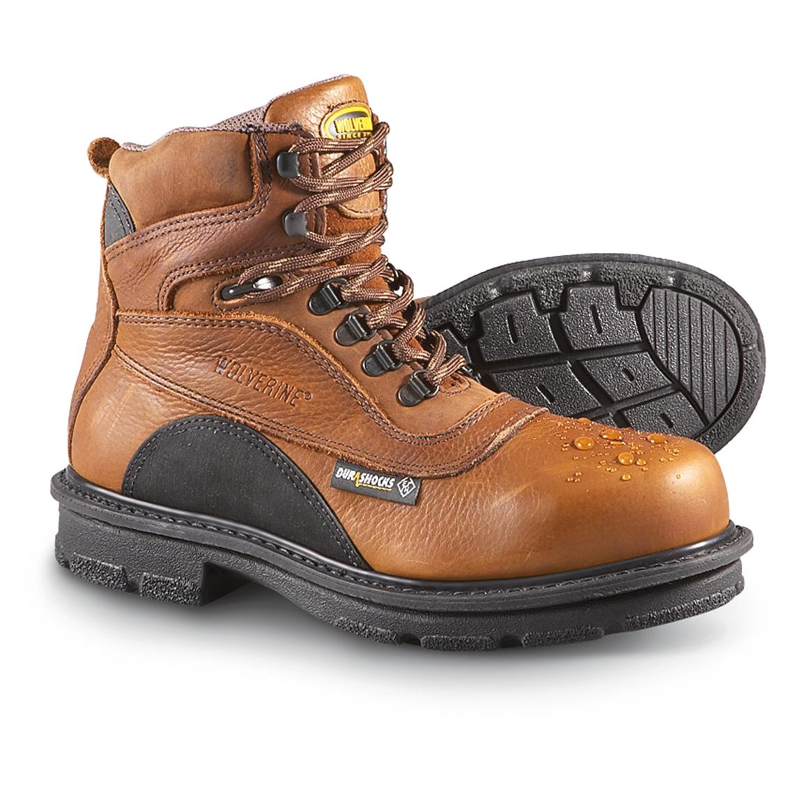 Men&#39;s Wolverine® Fusion™ Boots, Birch - 187305, Work Boots at Sportsman&#39;s Guide