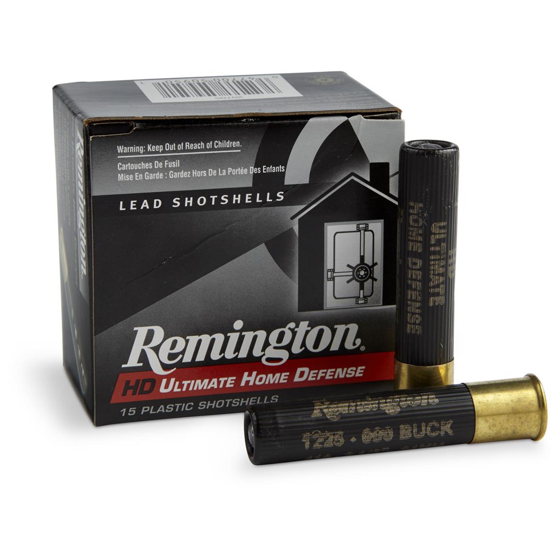 10 rounds Remington® HD Ultimate Home Defense 12 Gauge 2 3/4"1 1/4