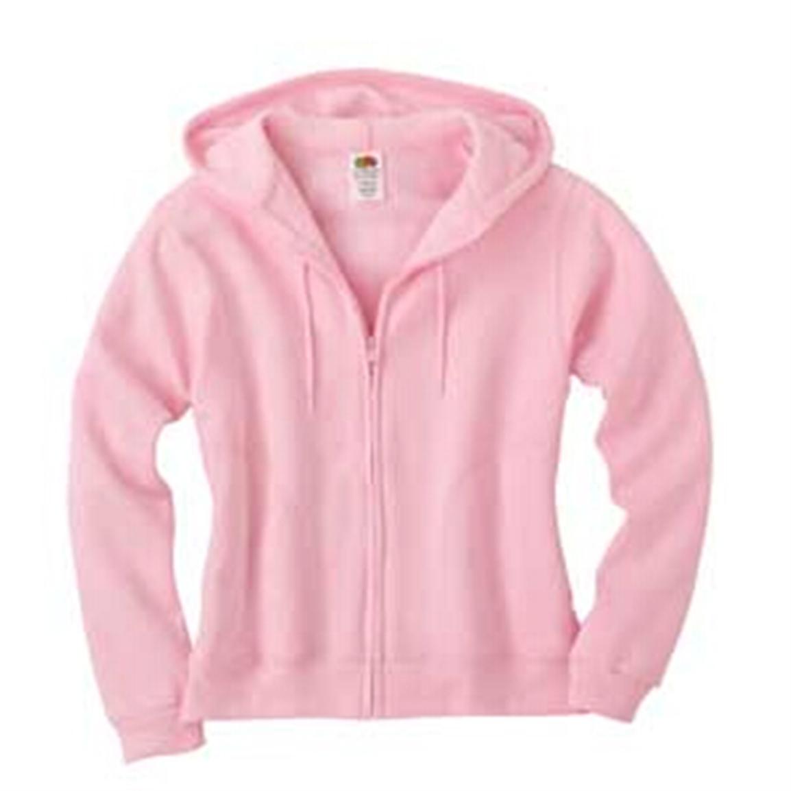 Women's Fruit of the LoomÂ® Just For Herâ¢ Full - Zip Hood Sweatshirt - 189552, Sweatshirts 