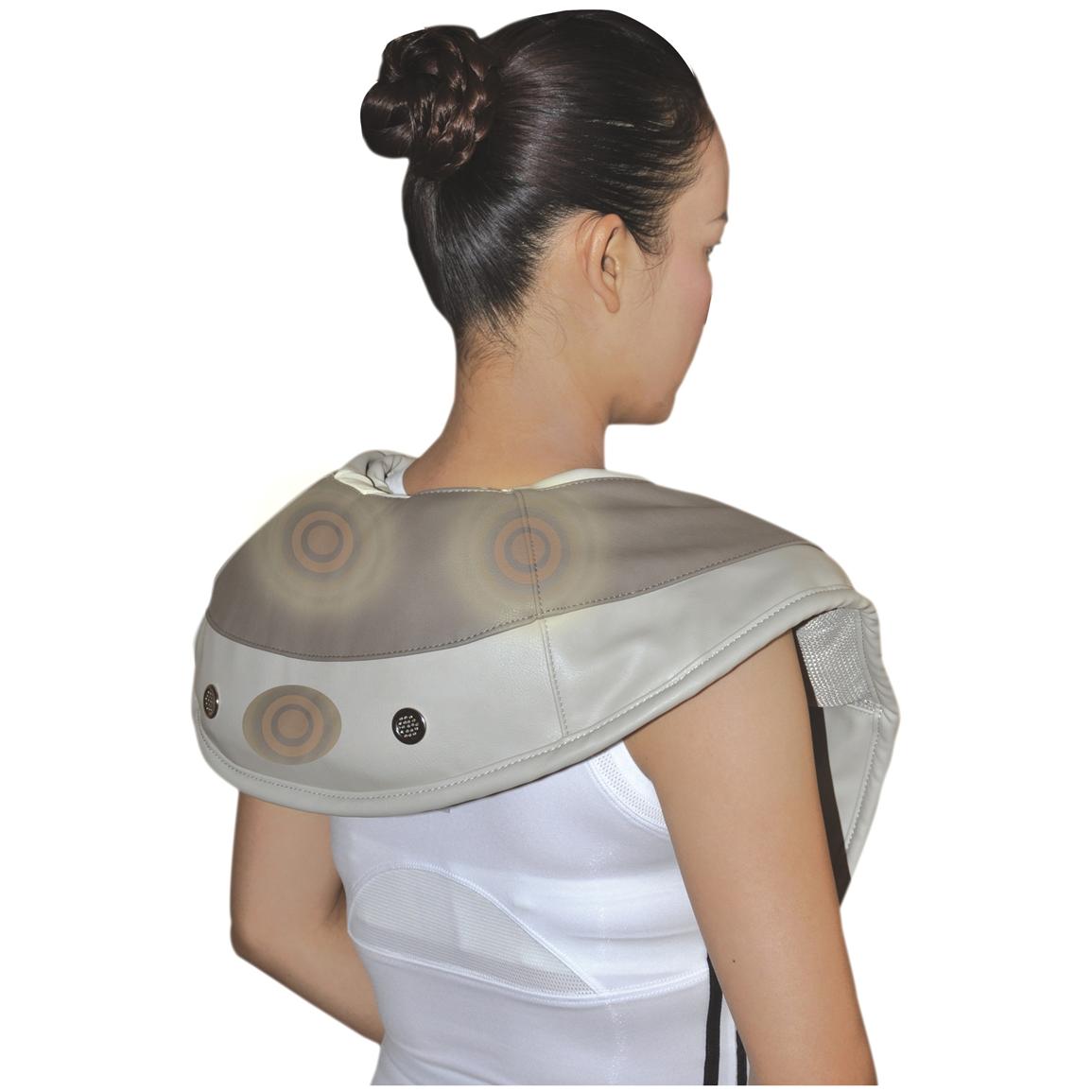 Carepeutic™ Deluxe Neck & Shoulder Massager with Heat Therapy 189703, Back & Joint Care at