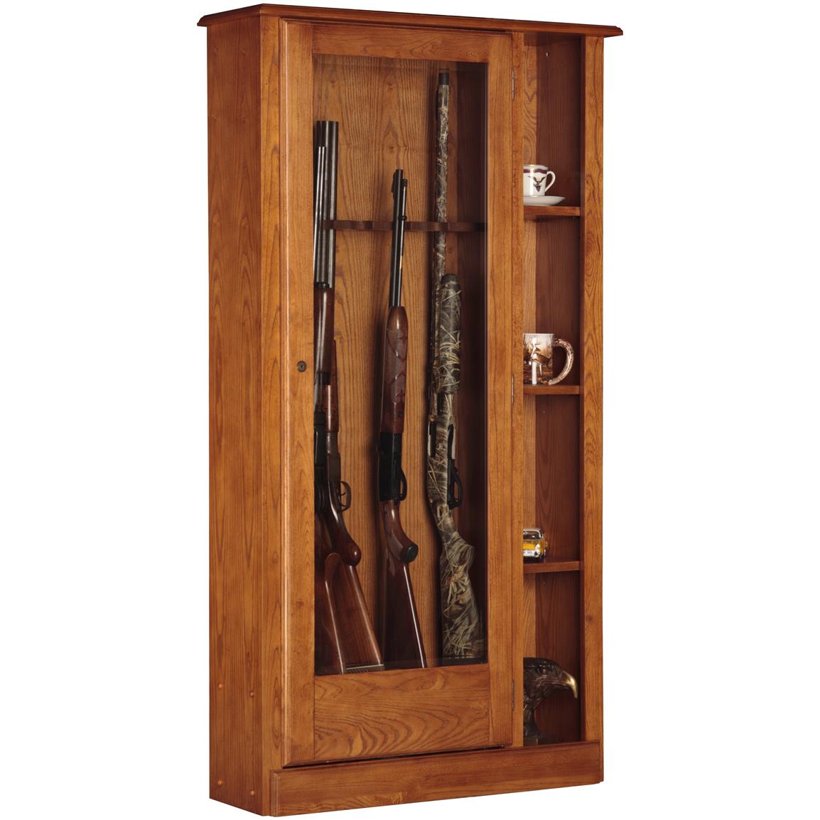 American Furniture Classics® 10-gun Curio Cabinet - 191223 
