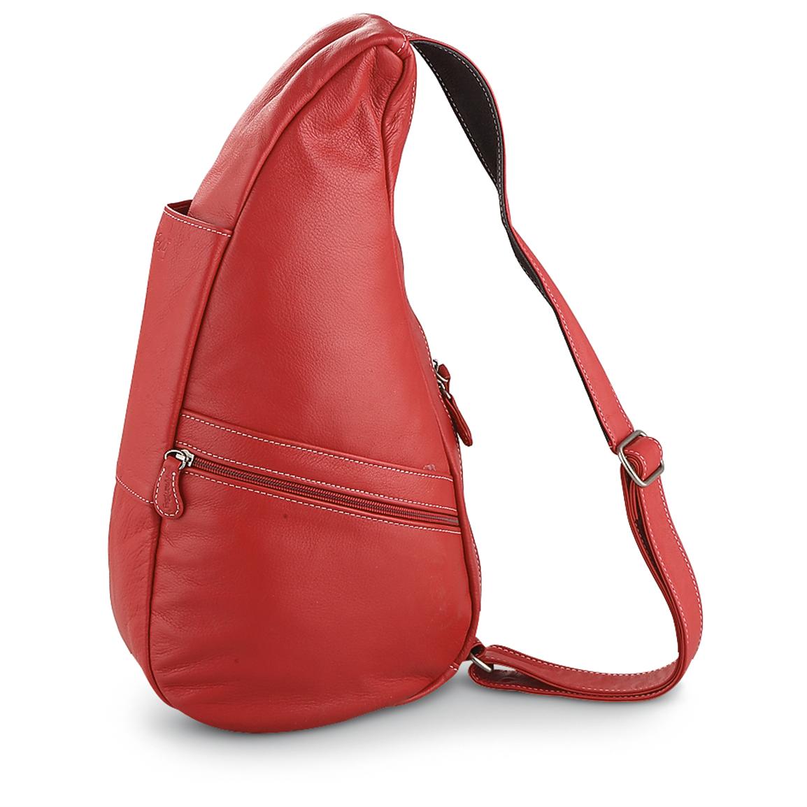 AmeriBag® Leather Healthy Back Bag®, Red - 193714, Purses & Handbags at Sportsman&#39;s Guide