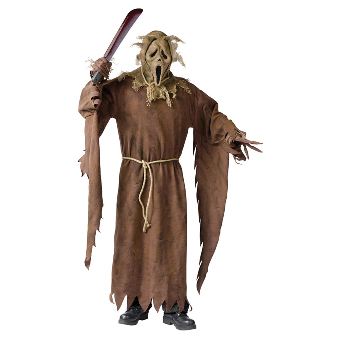 Adult Ghostface Scarecrow Costume 193879 Costumes At Sportsmans Guide