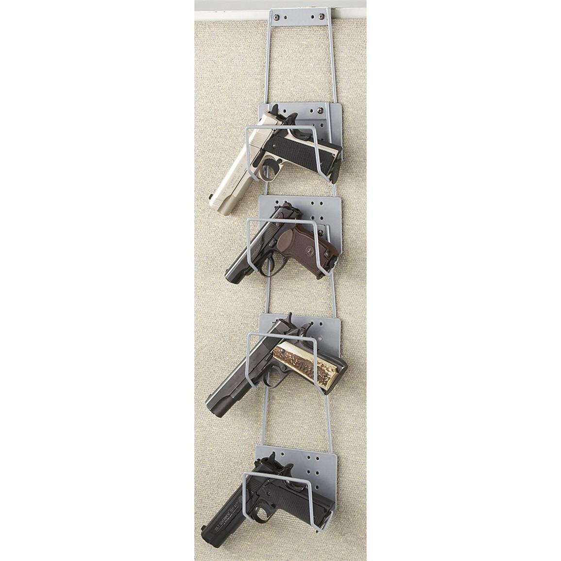 Hyskore® 4 Cradle Vault Door Pistol Rack 195597 Gun Safes At