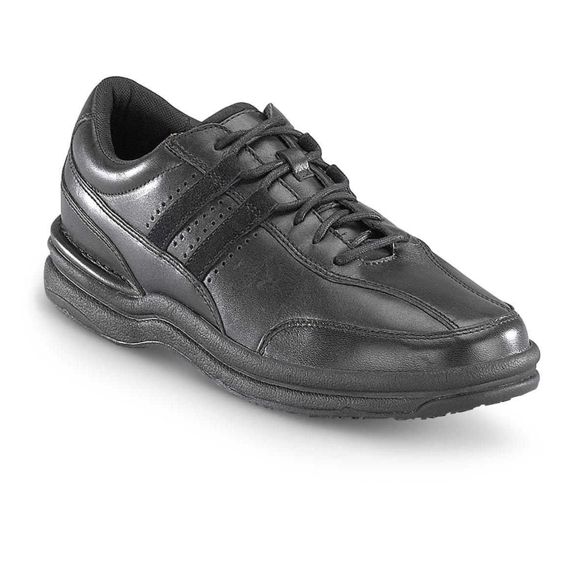 Men&#39;s Rockport® Works Slip - resistant Walking Shoes - 199174, Casual Shoes at Sportsman&#39;s Guide