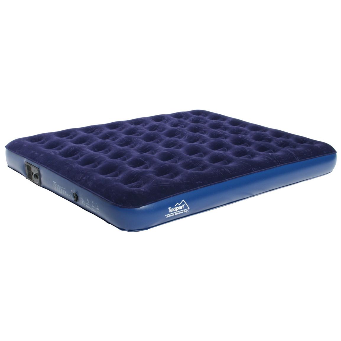 Texsport? Deluxe Queen Air Bed with Built - in Pump ...