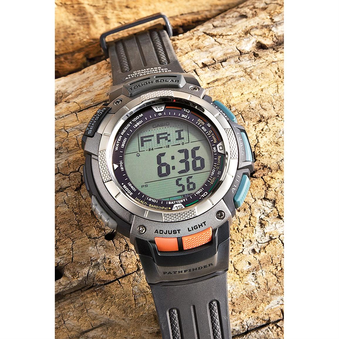 Men's Casio® Pathfinder Triple Sensor Watch - 206312, Watches at