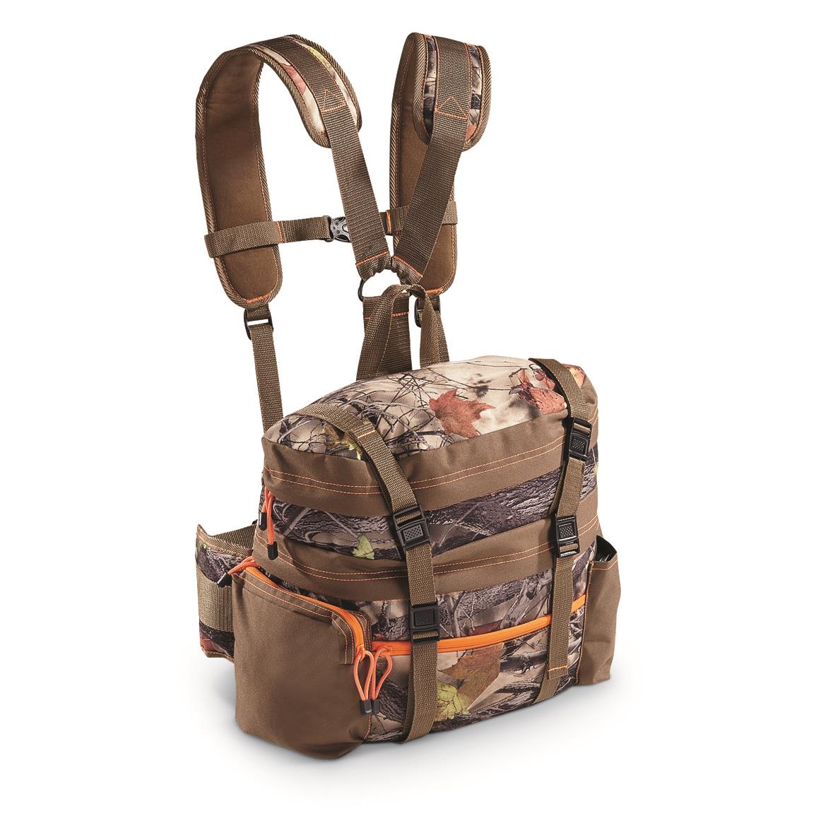 Guide Gear Camo Hunting Pack - 206665, Hunting Backpacks at Sportsman&#39;s Guide