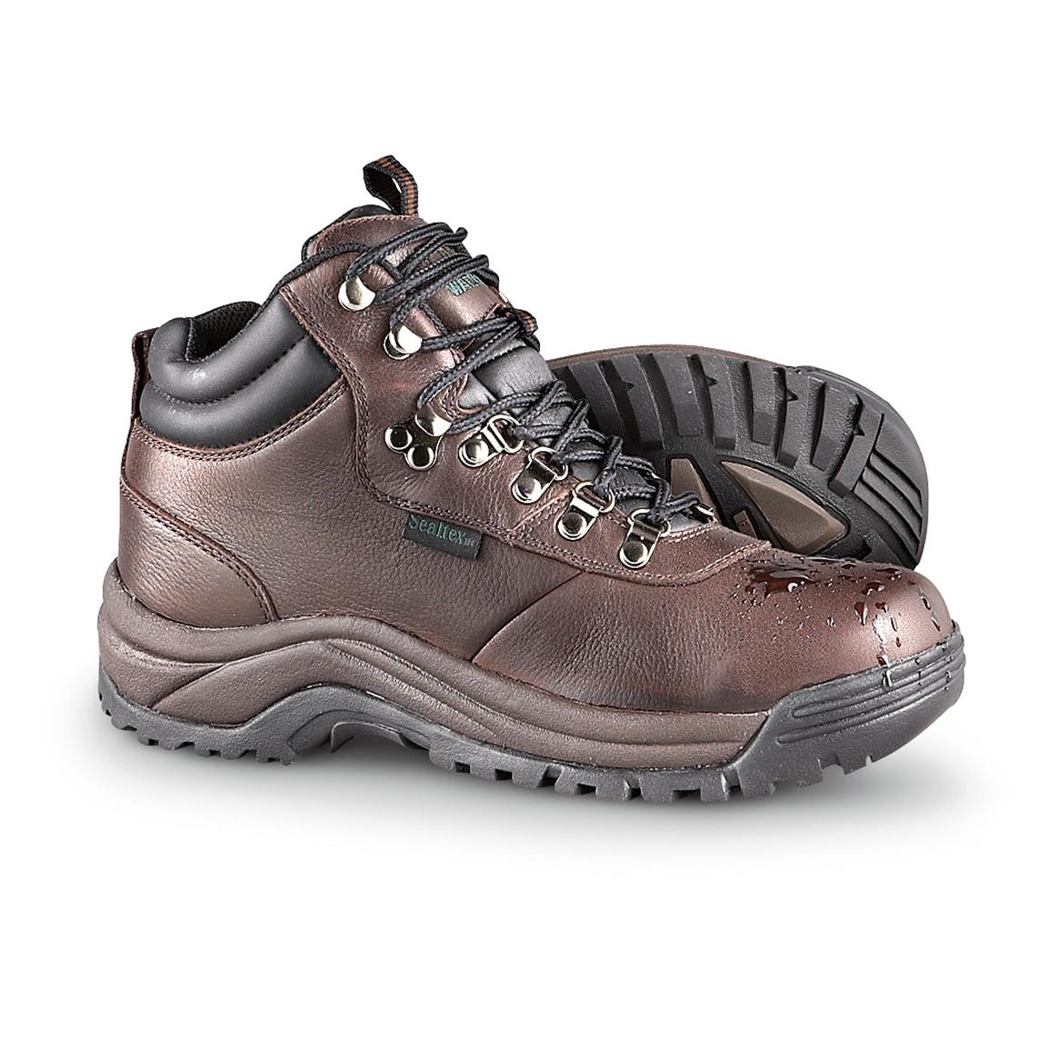 Men's Propét® Cliff Walker™ Waterproof Hiking Boots, Brown 207195