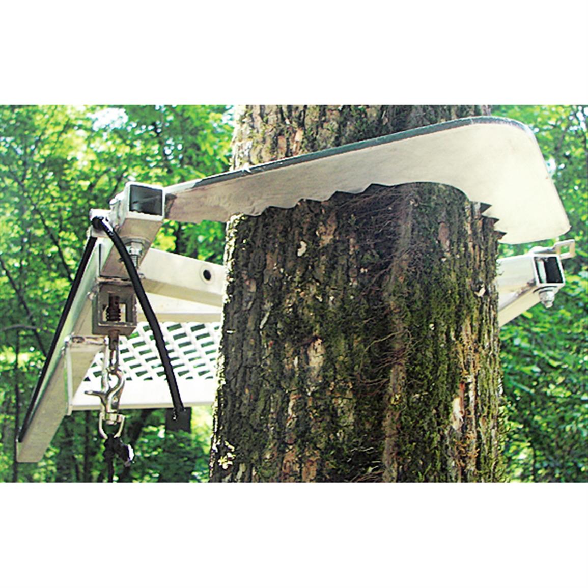 Amacker® Aluminum Adjuster™ Climber Tree Stand 207349 Climbing Tree Stands At Sportsmans Guide