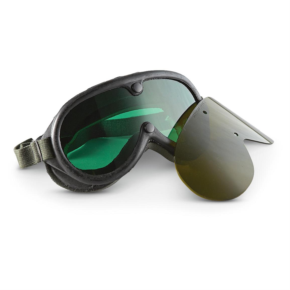 New U S Military Ballistic Goggles Black 207466 Goggles And Eyewear At Sportsman S Guide