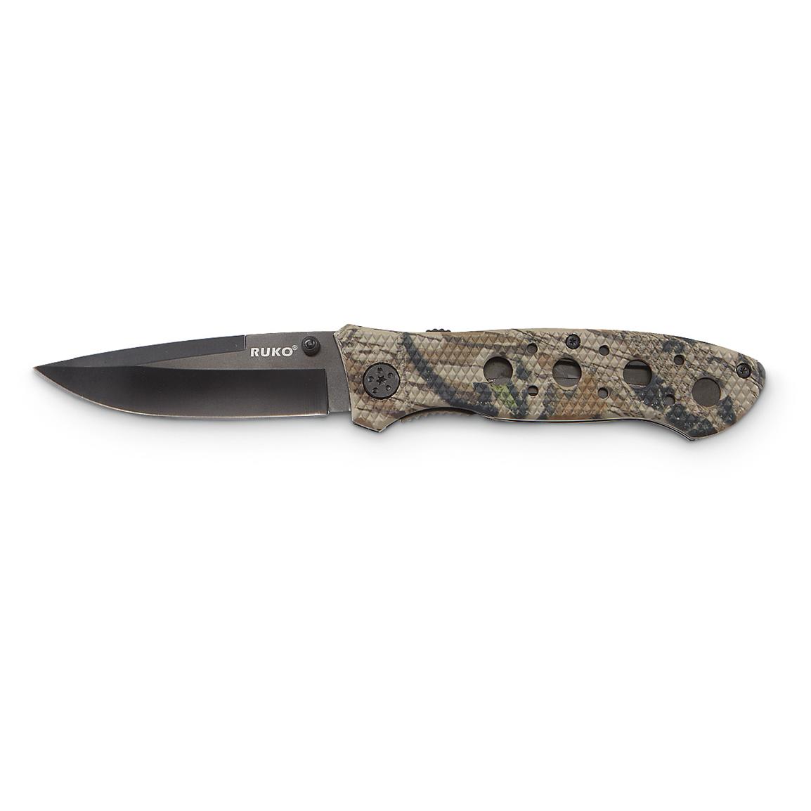 RUKO® Hammerhead Folding Knife - 208945, Spring Assisted Knives at