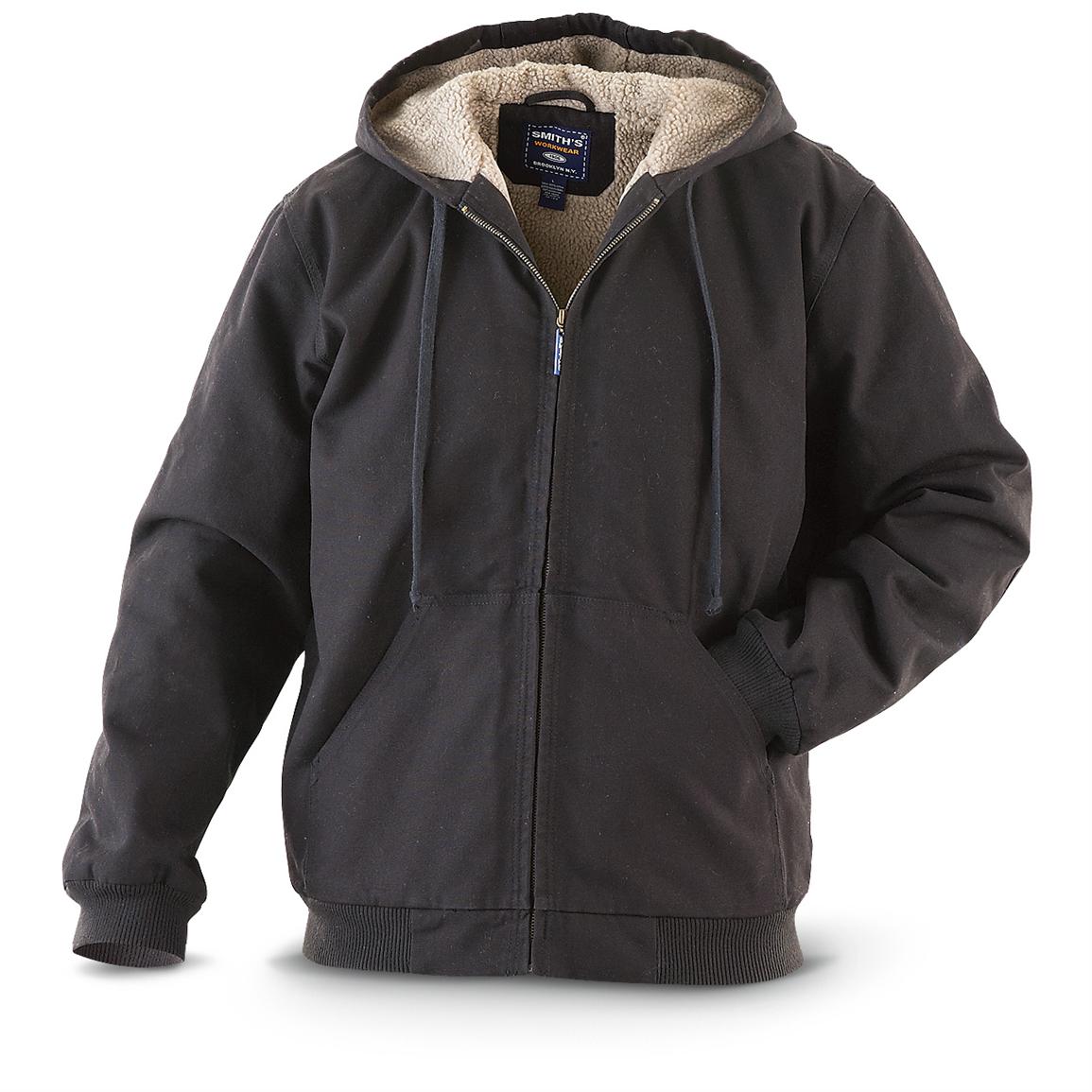 Smith's™ Duck Canvas Hooded Jacket - 210080, Insulated Jackets & Coats