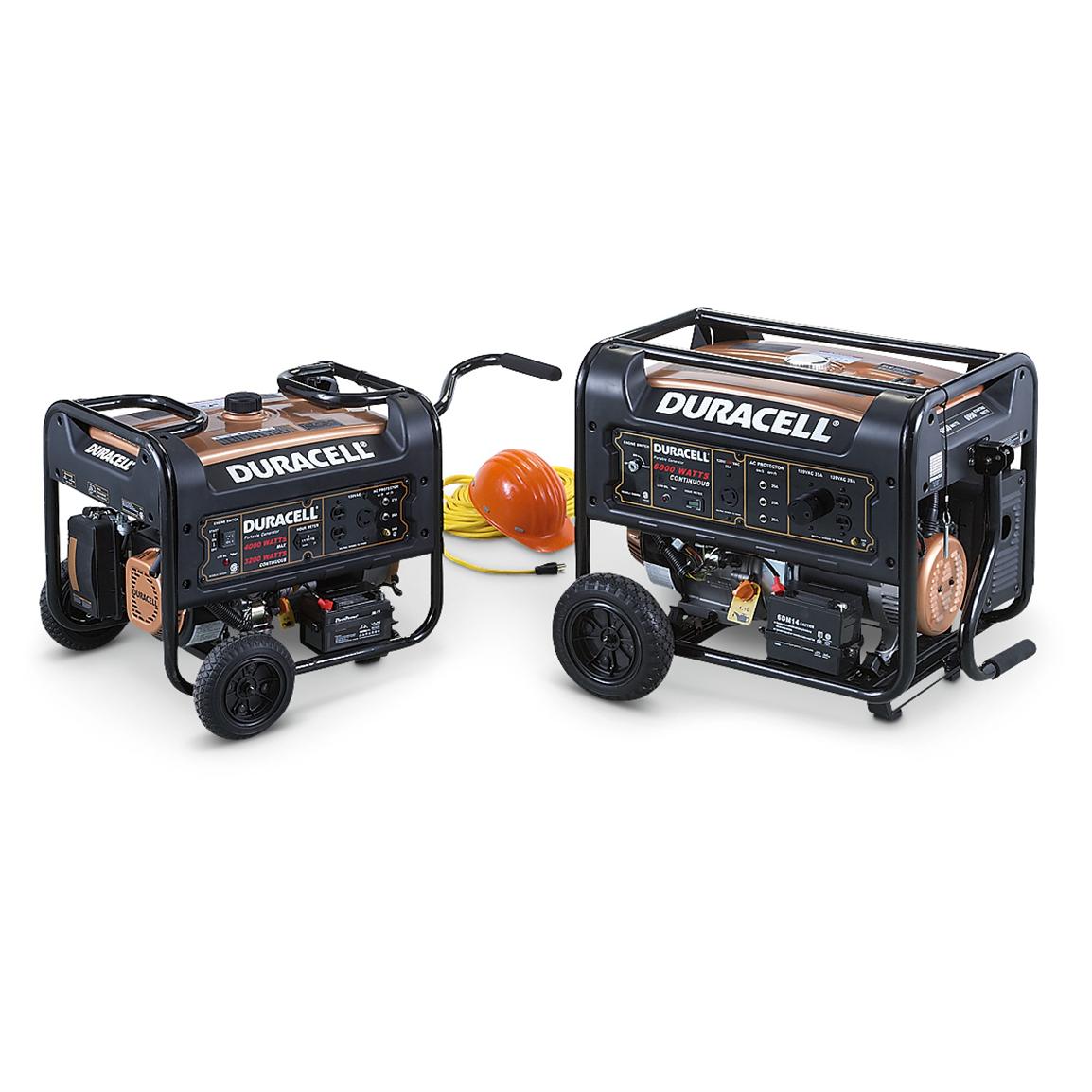 Duracell® 6,950 watt Electric start Power Generator 213672