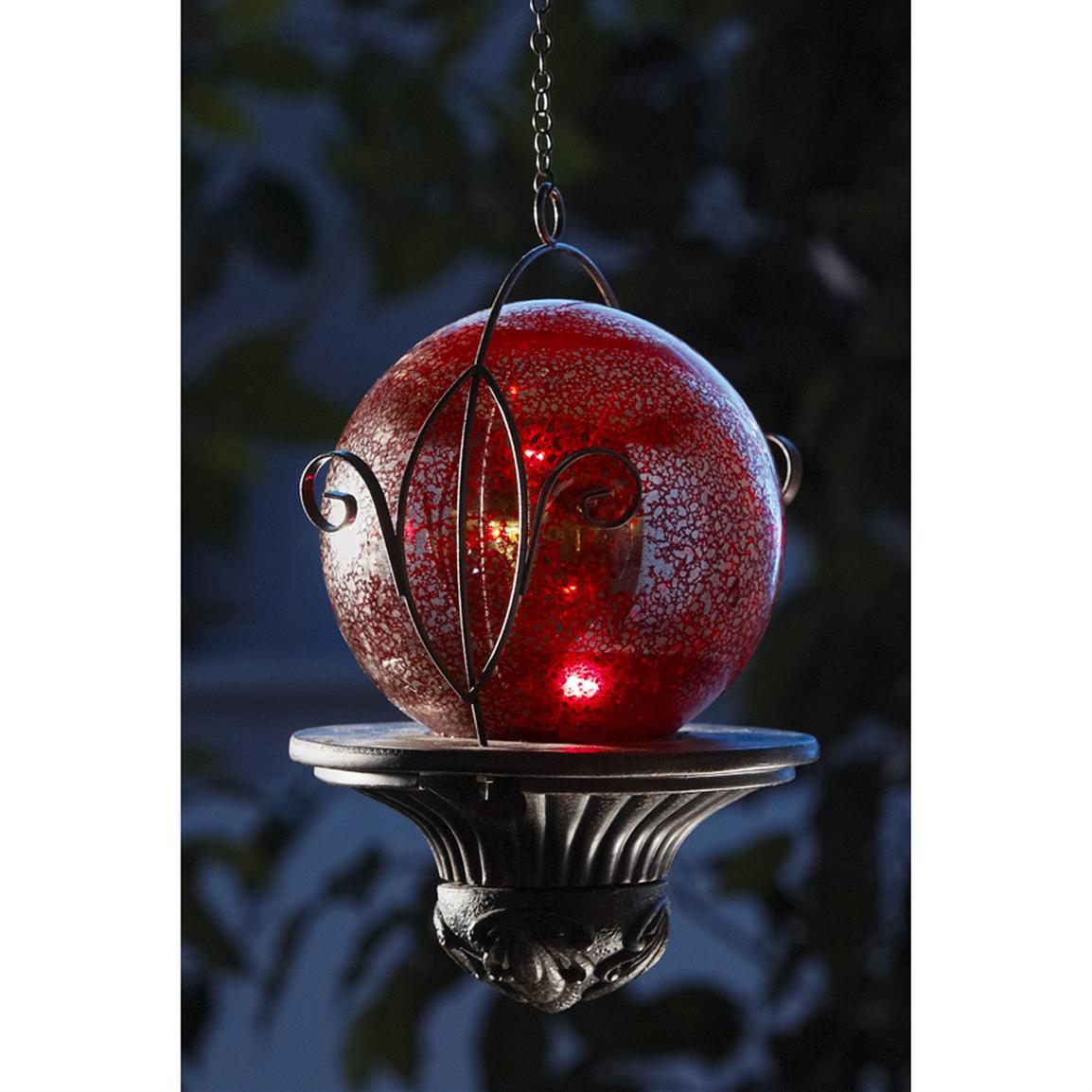 Hanging Solar Garden Globe 217502, Solar & Outdoor Lighting at