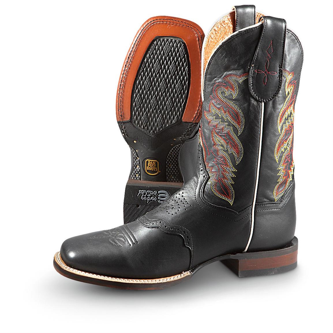 Men's Dan Post® Cowboy Certified 11" Western Boots, Black 218945
