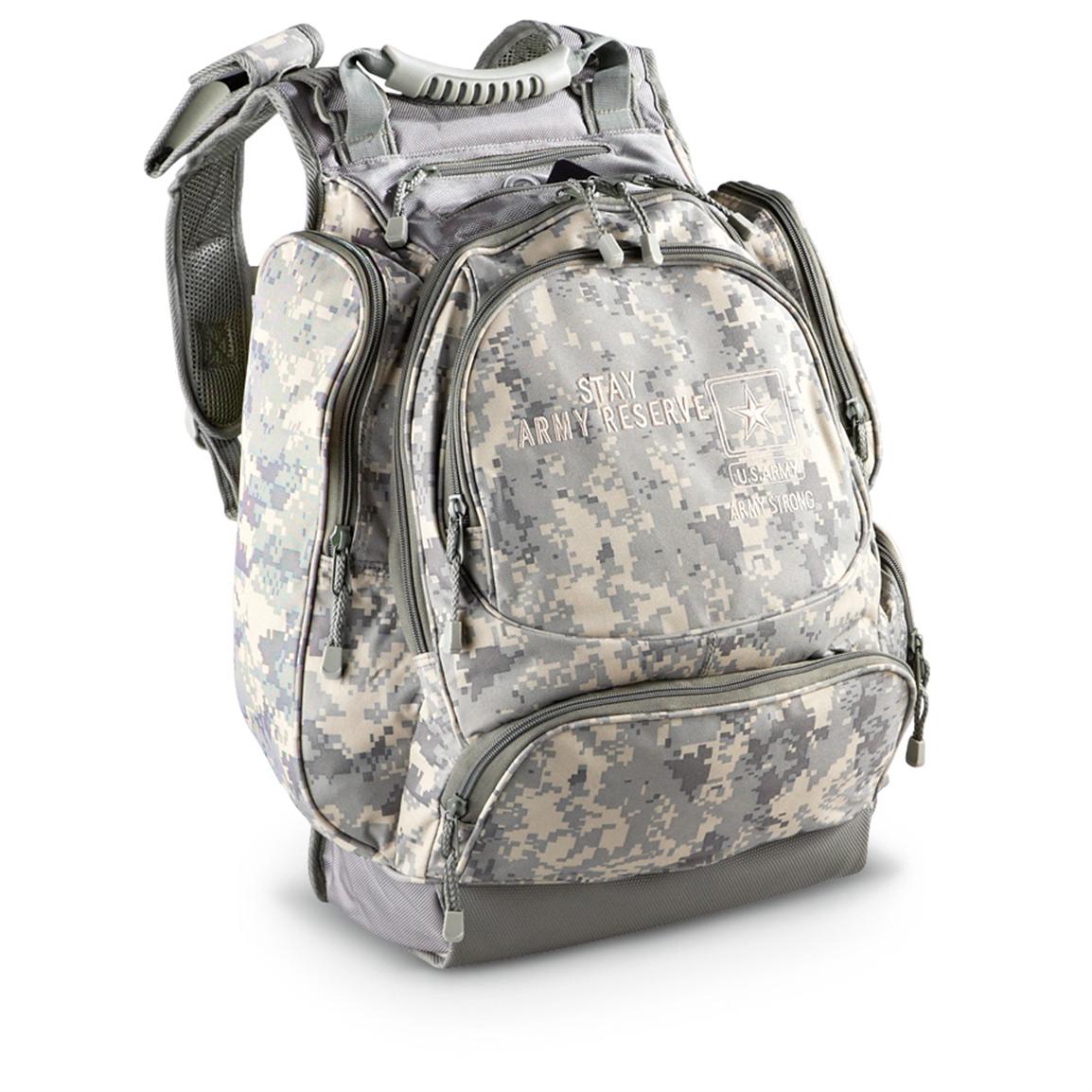 New U.S. Military Army Reserve Backpack, Army Digital - 220081, Duffle Bags at Sportsman&#39;s Guide