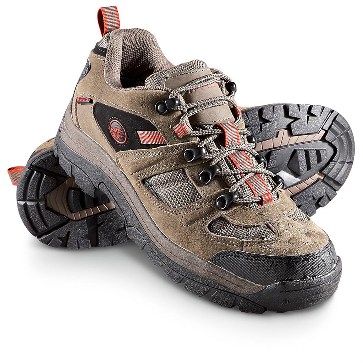 Men's Nevados® Klondike Low Hiking Shoes, Brown - 221432, Hiking Boots