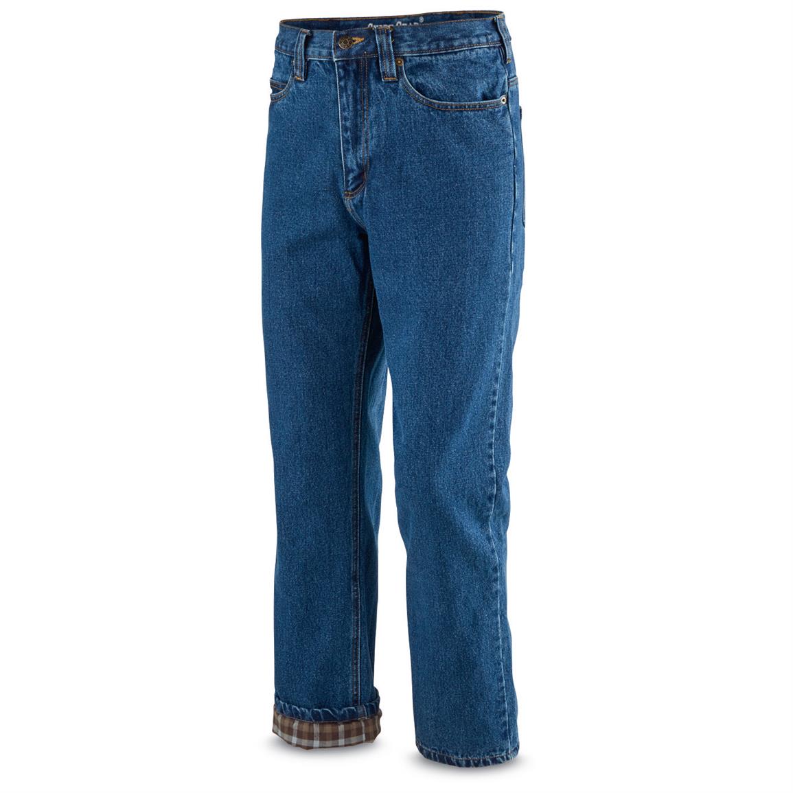 men's flannel lined pants