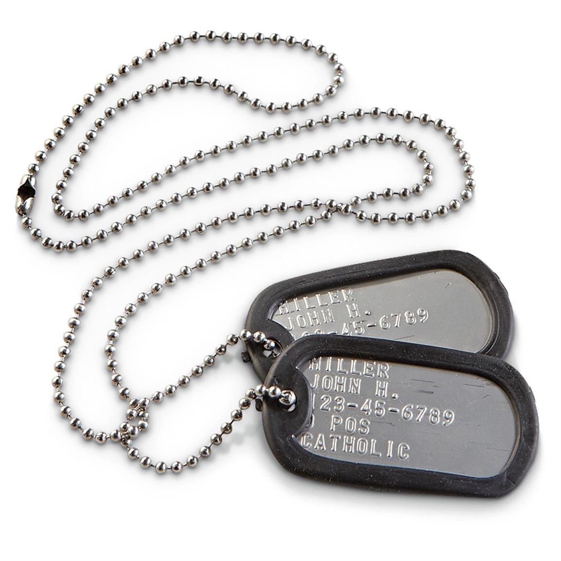 List 93+ Pictures images of dog tags Sharp