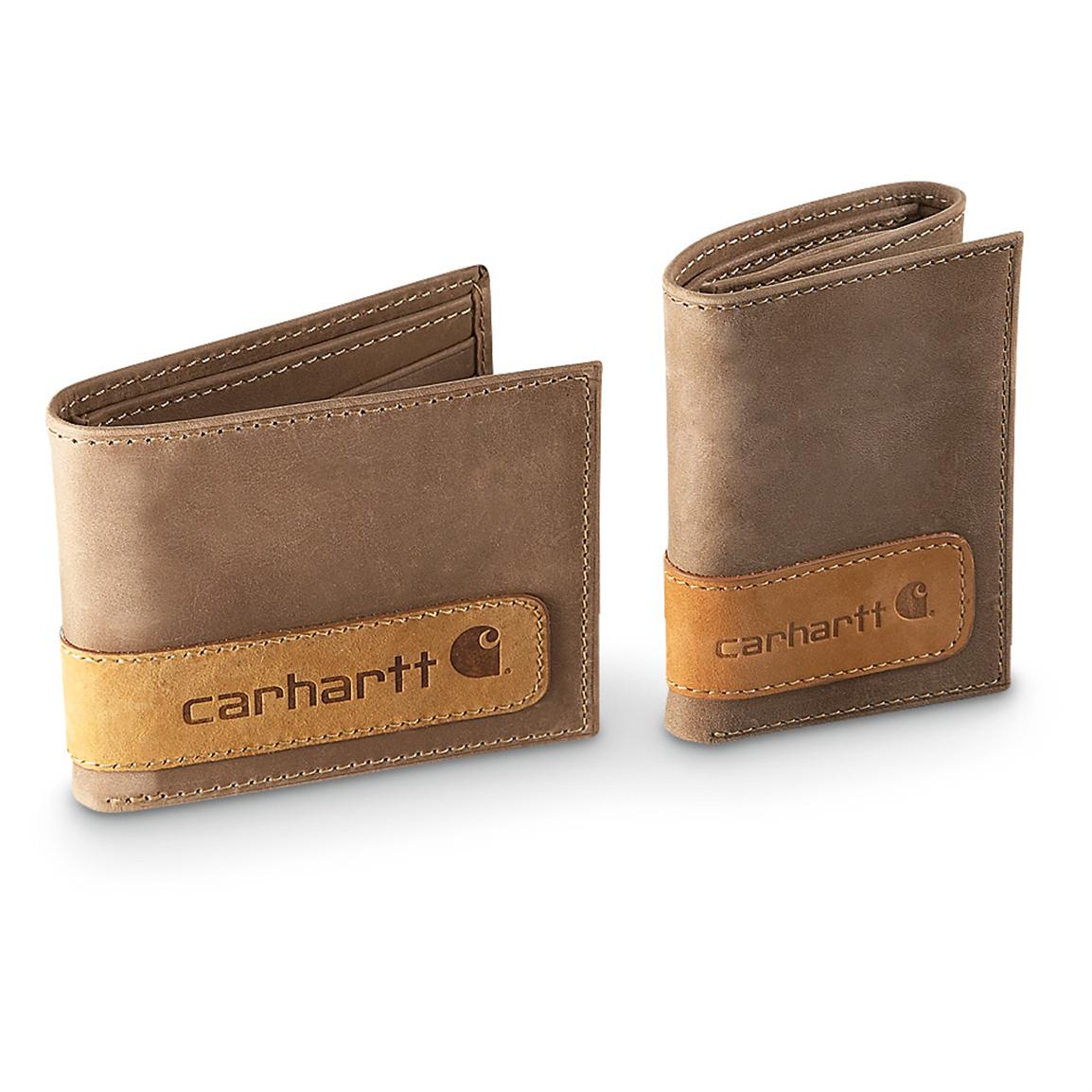 Carhartt® Leather Wallet - 225854, Wallets at Sportsman&#39;s Guide