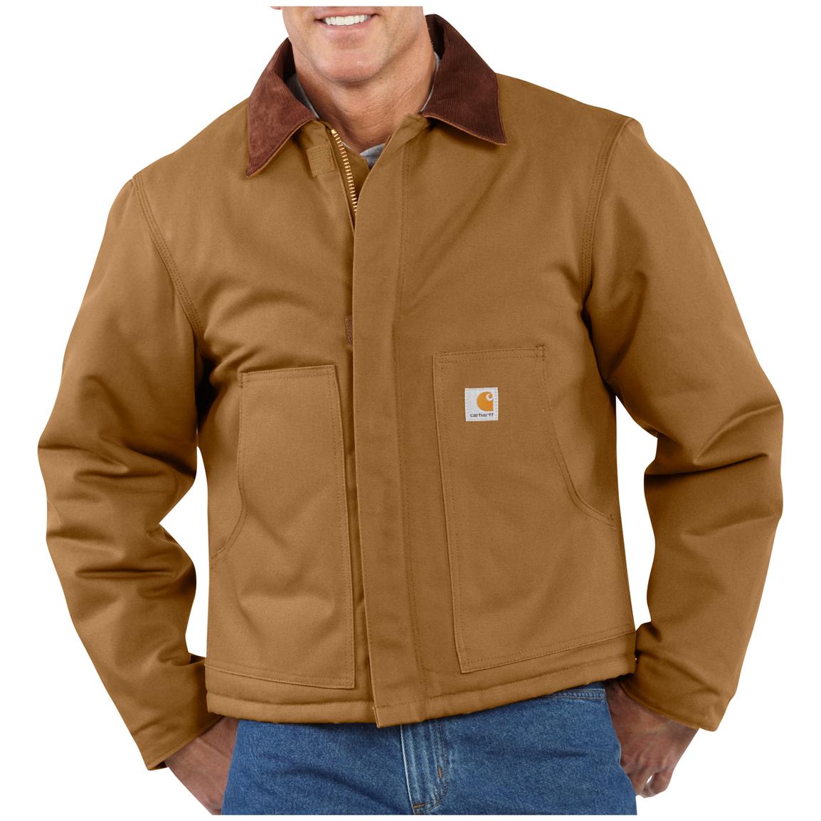 Men's Carhartt® Duck Traditional Jacket - 227116, Insulated Jackets