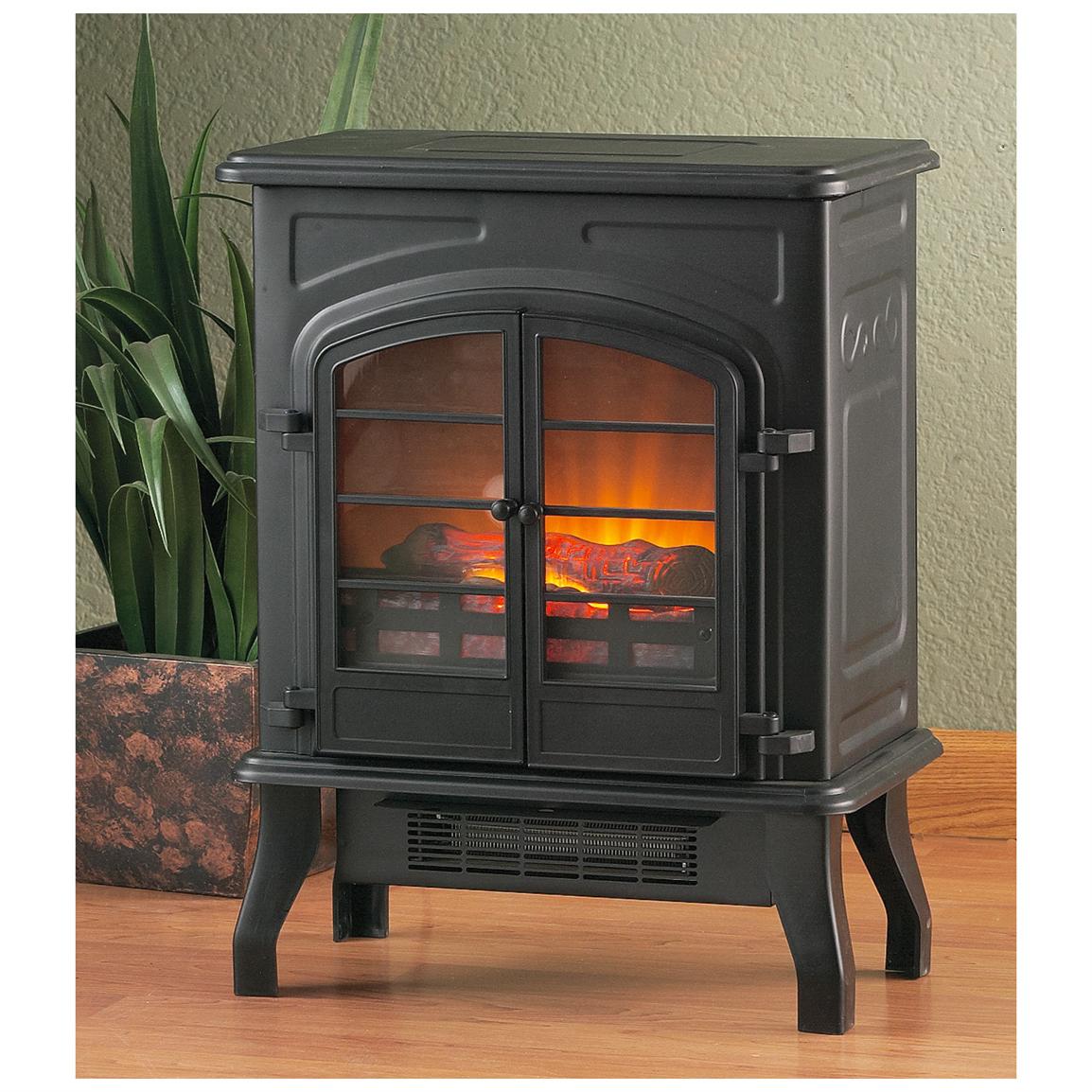 CASTLECREEK™ Electric Stove Heater 227152, Fireplaces at Sportsman's