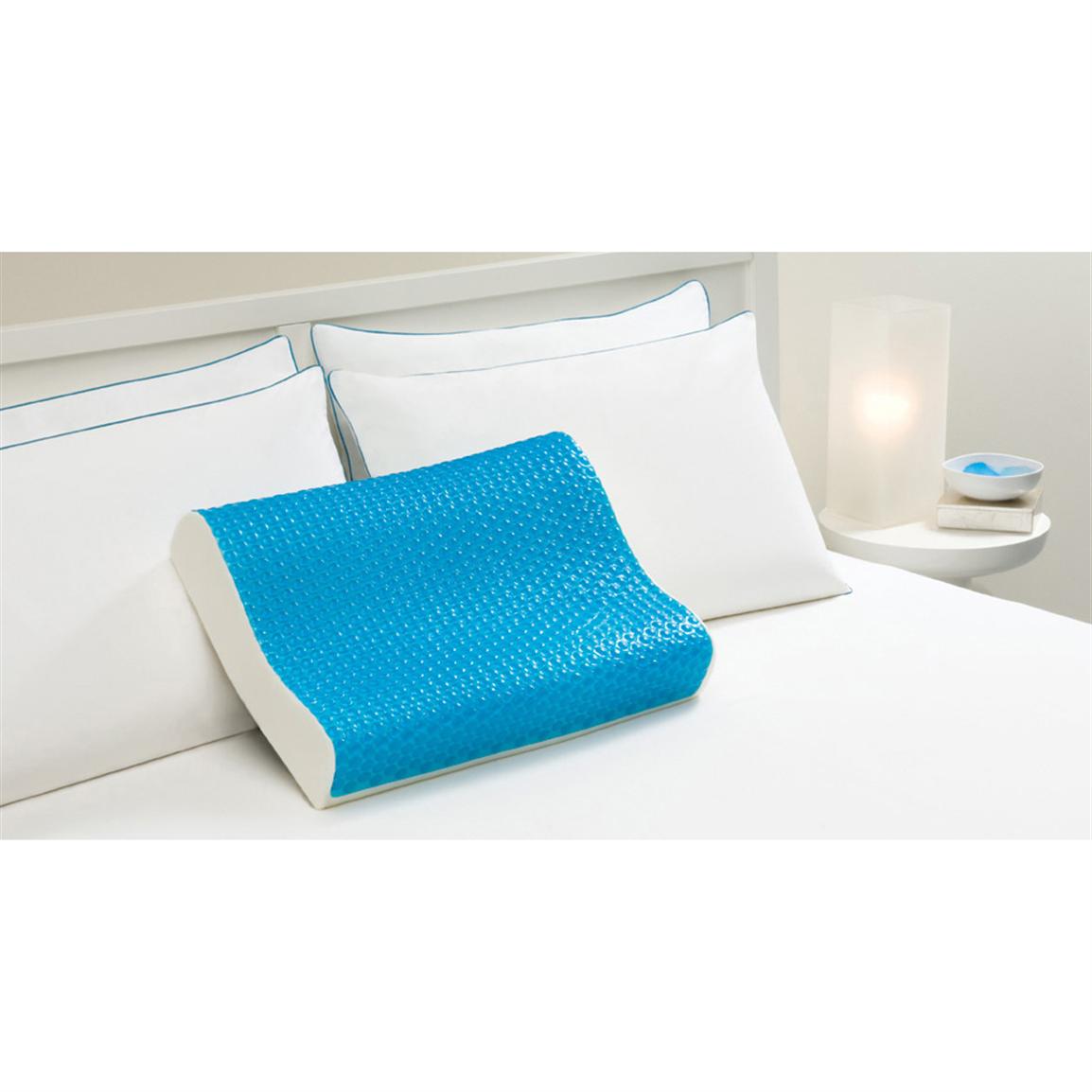 gel memory foam pillow