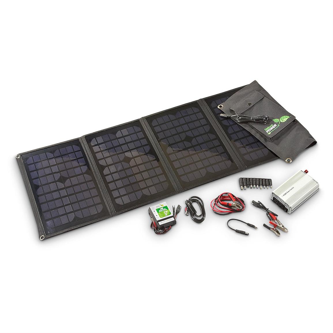 400W Portable Solar Power System - 230185, Solar Panels &amp; Kits at 