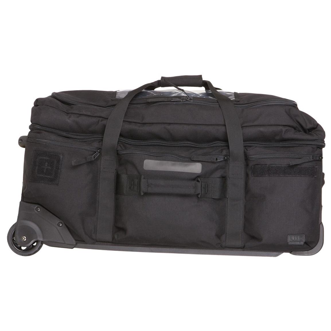5.11 Tactical® Mission Ready 2.0 Rolling Duffel, Black - 230453, Military Style Backpacks & Bags ...