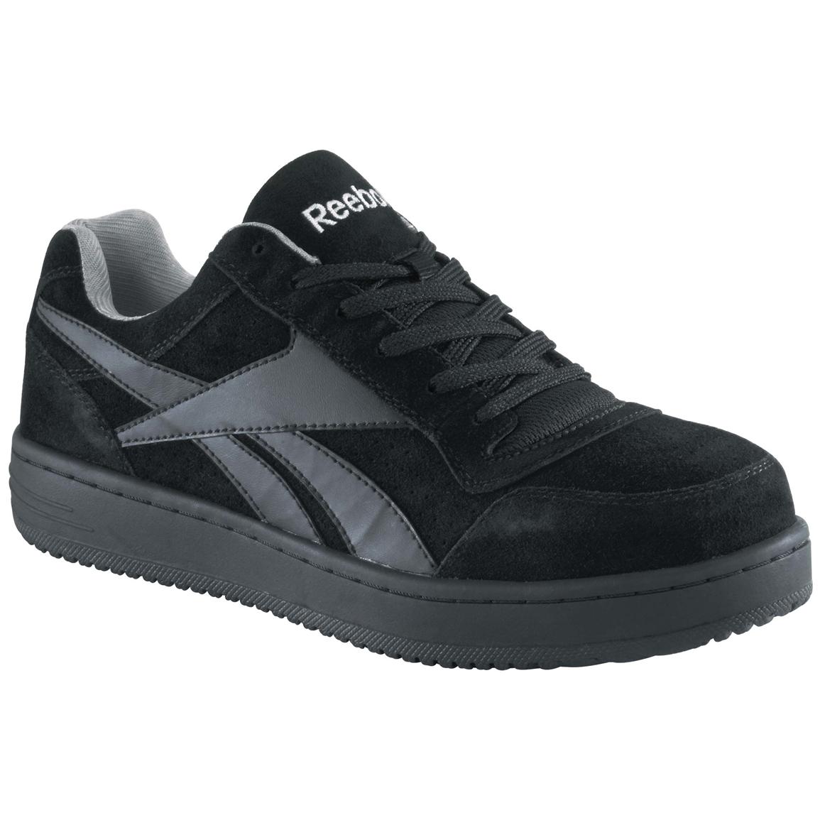 Men's Reebok Steel Toe Skateboard Shoes, Black 231909