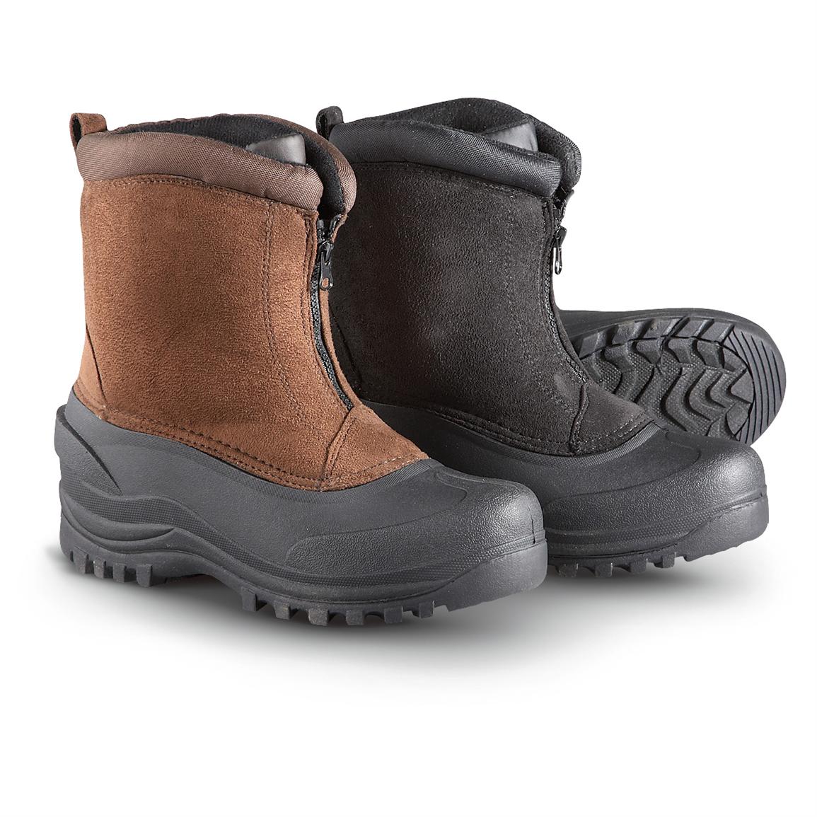 Mens Zip Up Snow Boots | Coltford Boots