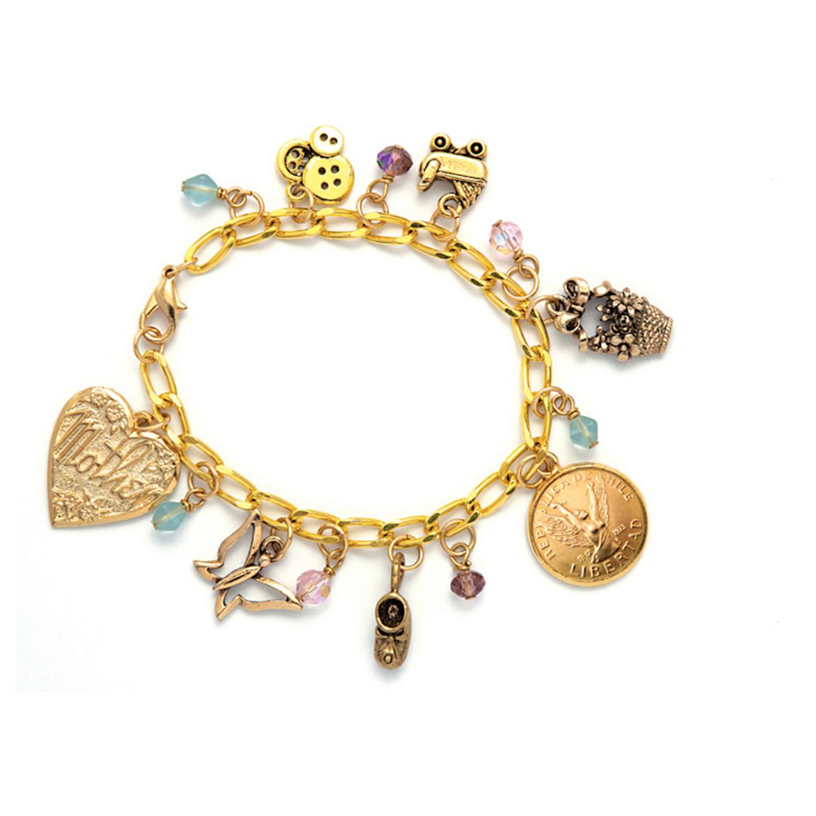 baby charm bracelet