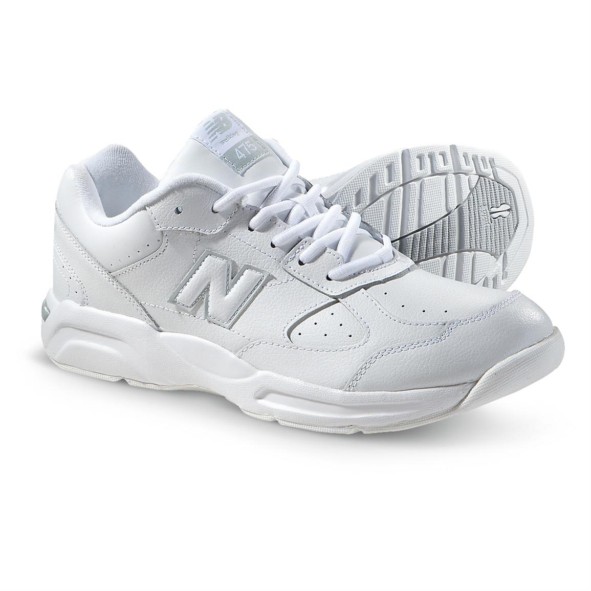 new balance mens trainers white