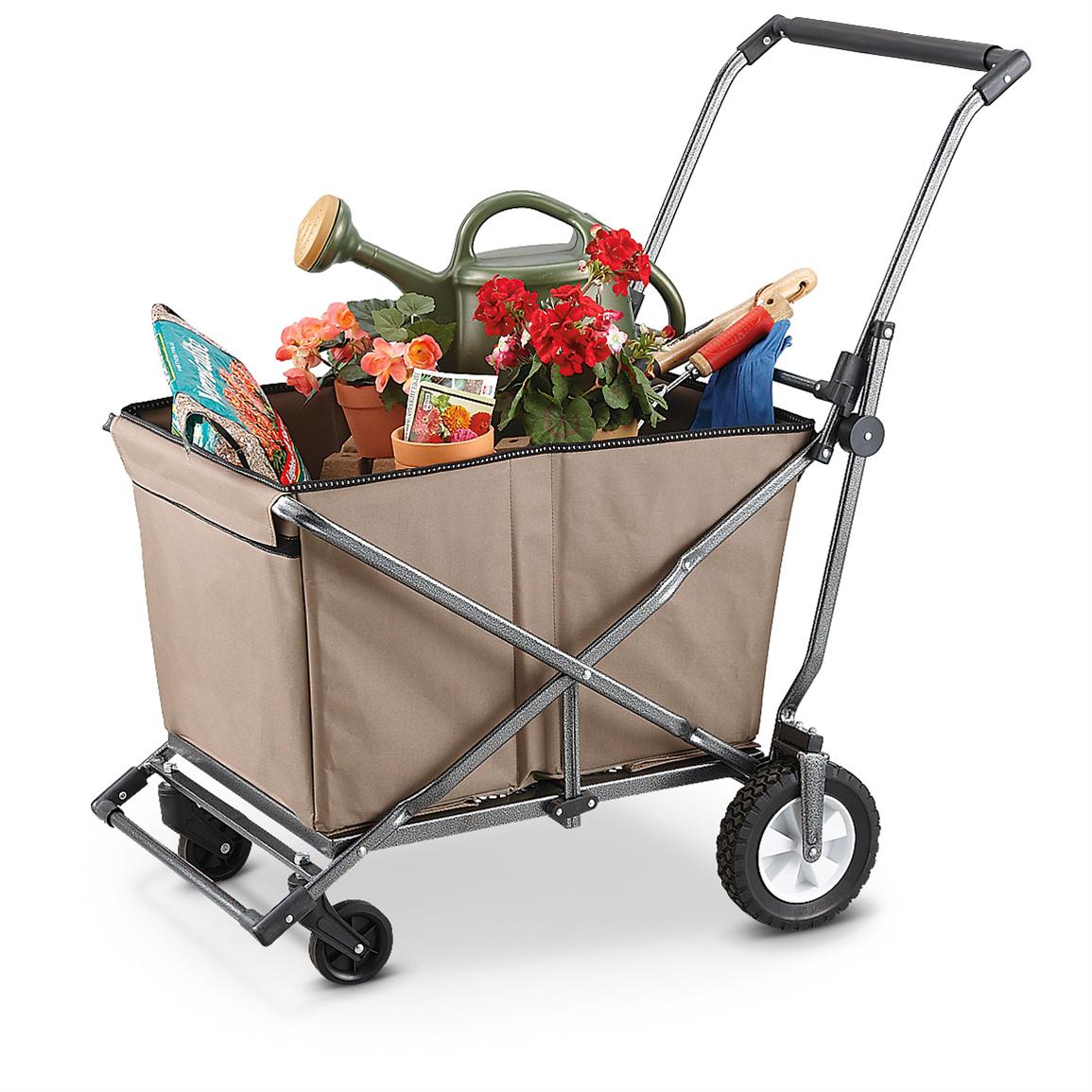 Collapsible utility cart