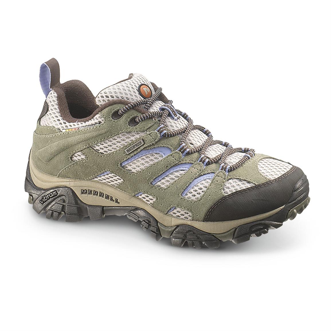 merrell waterproof shoes women's