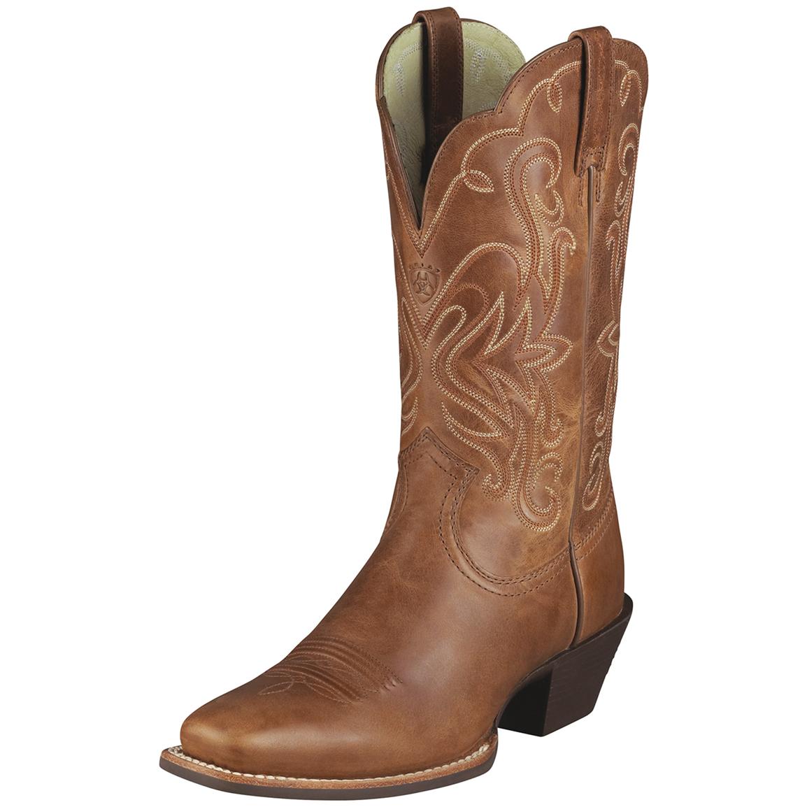 Women's Ariat® 11" Legend Cowboy Boots, Russet 282499, Cowboy