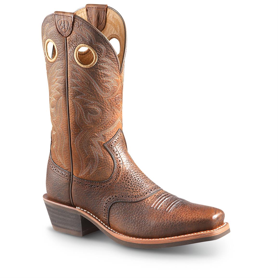 Ariat Men's Roughstock Cowboy Boots 282583, Cowboy & Western Boots at